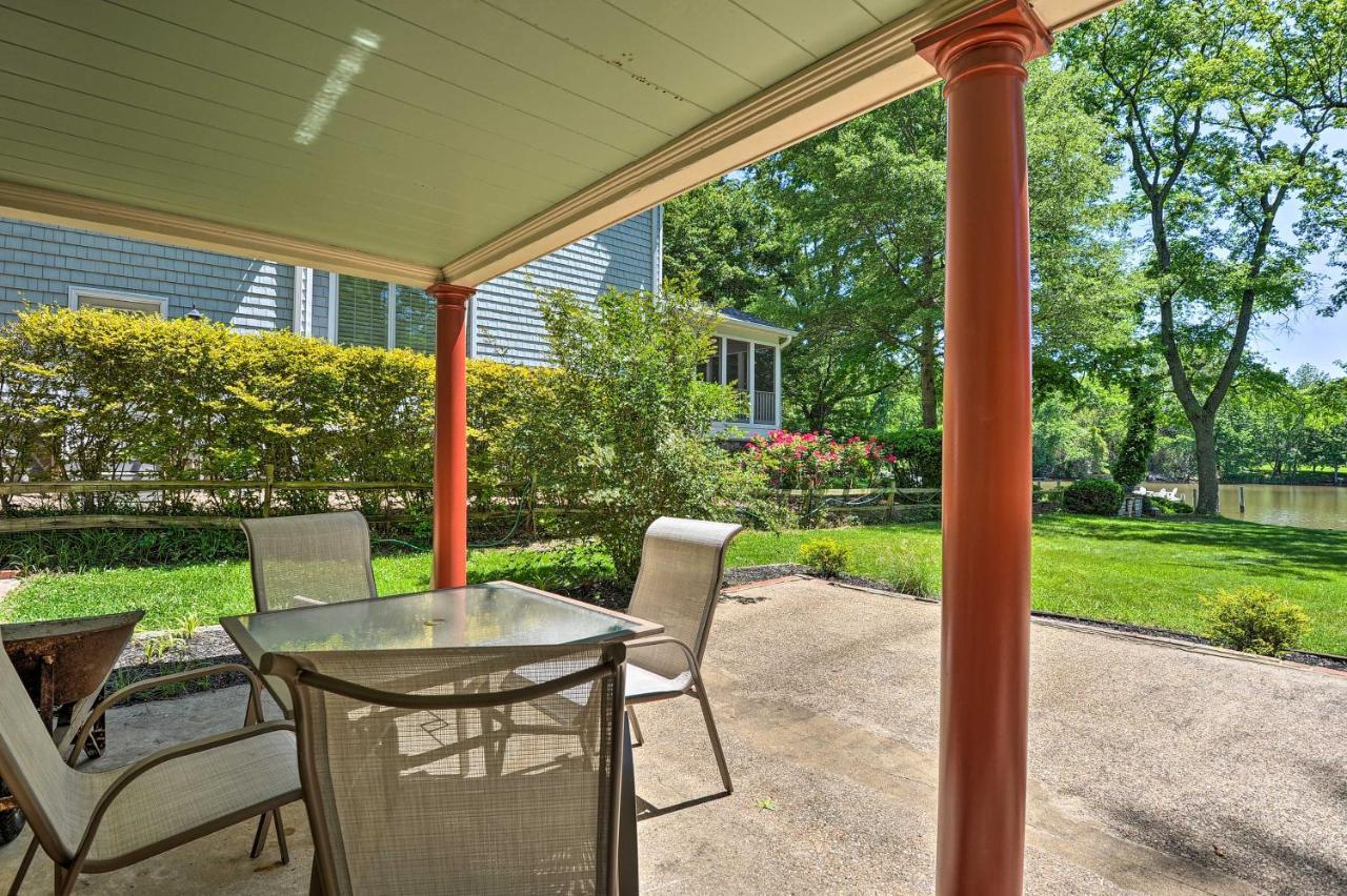 Waterfront Annapolis Home Fire Pit And Fishing Pier Екстериор снимка